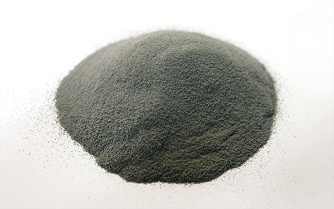 NTAC-3Gの細かな粒子のパウダーが盛られています。